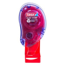 tesa Glue Stamp ecoLogo 8.4mm x 8.5m Blue & Red