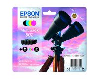 Epson 502 pack van 4 cartridges 1 zwarte en 3 kleuren voor inkjetprinter 
