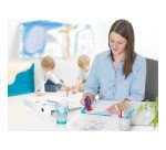 tesa Glue Stamp ecoLogo 8.4mm x 8.5m Blue & Red