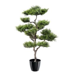 Plante artificielle d'intérieur Bonsaï Pin 95 cm