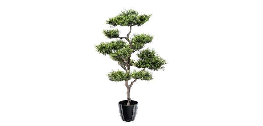 Plante artificielle d'intérieur Bonsaï Pin 95 cm
