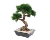 Artificial plant for inside bonsai pine-tree in jar 70 cm 