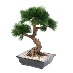 Artificial plant for inside bonsai pine-tree in jar 70 cm 
