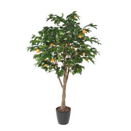 Kunstplant voor binnen sinaasappelboom 250 cm 