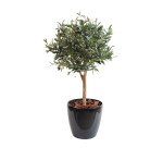 Plante artificielle d'intérieur Olivier taillé en boule 90 cm