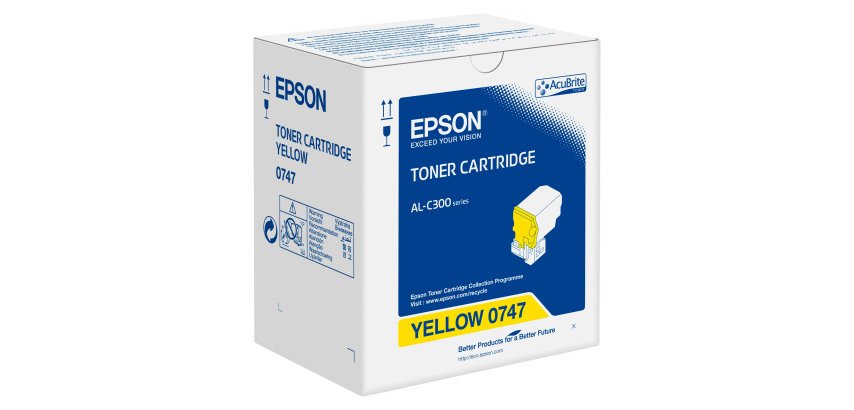 Epson S05074X toner separate colors for laser printer 