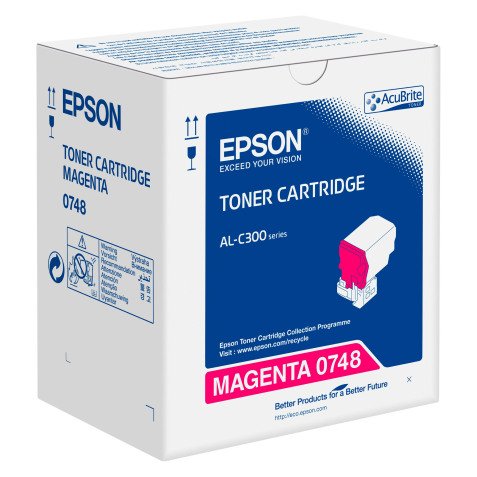 Epson S05074X toner separate colors for laser printer 