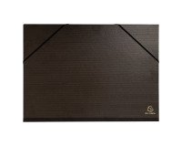 Carton à dessin kraft noir Exacompta 32 x 45 cm