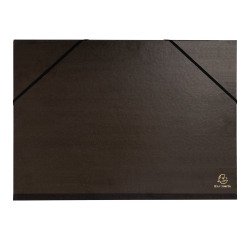 Carton à dessin kraft noir Exacompta 32 x 45 cm