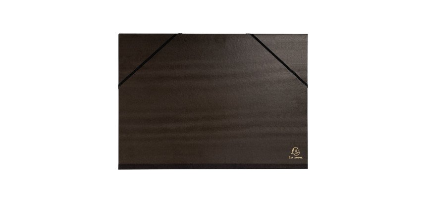 Carton à dessin kraft noir Exacompta 32 x 45 cm