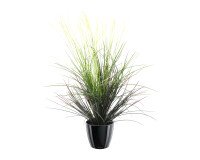 Plante artificielle graminée en fleur 80 cm