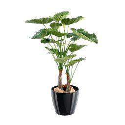 Plante artificielle d'intérieur Alocasia Calidora 120 cm