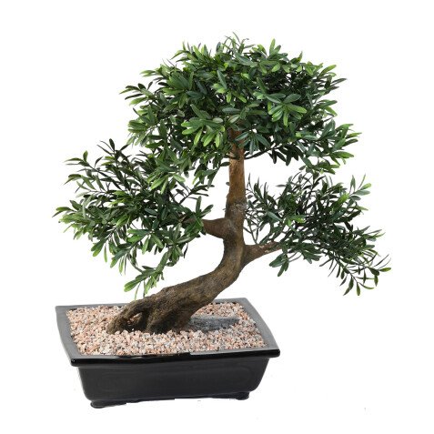 Plante artificielle d'intérieur Bonsaï black willow 50 cm