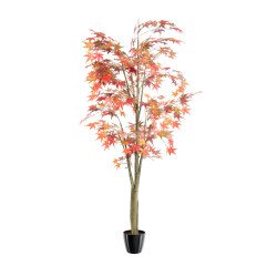 Plante artificielle d'intérieur Aralia à feuillage automnale 175 cm