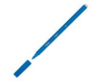 Felt-tip pen Bic Visa with cap point 2 mm blue - medium line 0,8 mm 