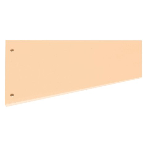 Trapezoid-shaped dividers plain perforated Bruneau 117 x 230 mm - pack of 100