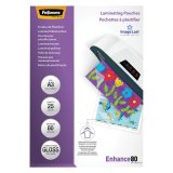 Box with 25 laminating sleeves A3 2 x 80 Fellowes