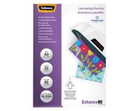 Paquete de 25 fundas de plastificación térmica Fellowes A3, 2 x 80 µ, brillante