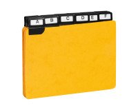 Índice alfabético de clasificación Exacompta 105x 148 mm - Juego de 24