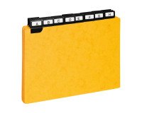 Tussenschot 148 x 210 mm Exacompta geel - set van 24