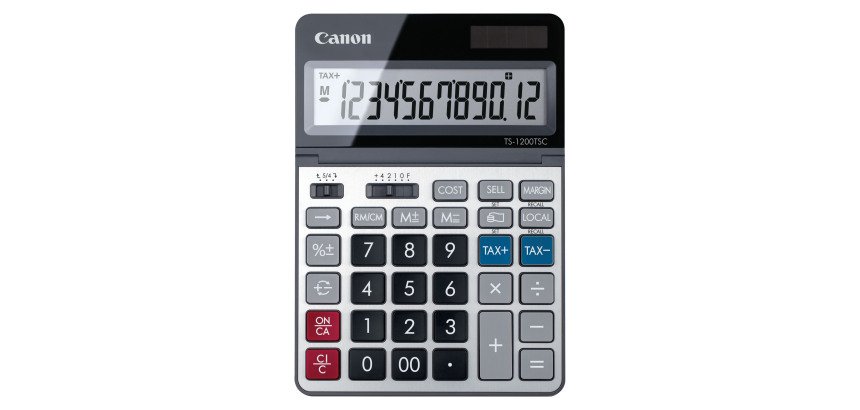 Calculatrice Canon TS-1200TSC