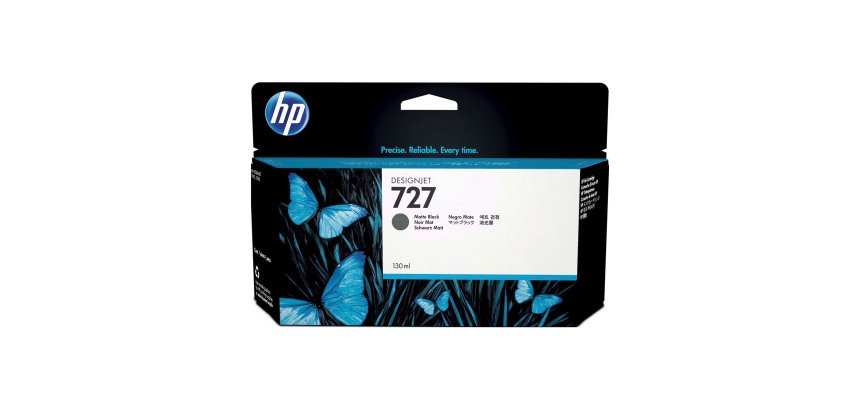 HP 727- B3P22A Ccartouche noir mat pour imprimante jet encre