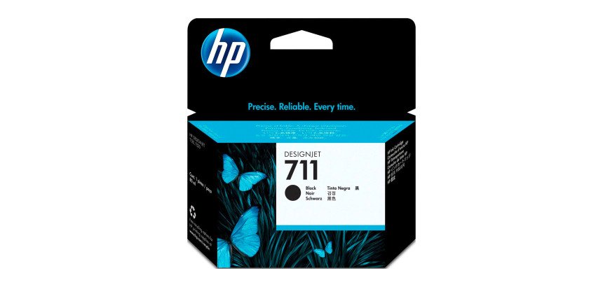 HP 711 (CZ133A) Cartucho original negro 80 ml