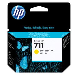 HP 711 (CZ13x) Cartucho original colores separados capacidad estándar