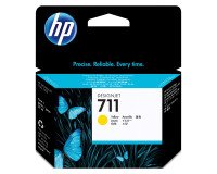 HP 711- CZ13xA Cartouches couleurs séparées pour imprimante jet encre
