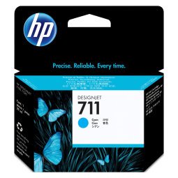 HP 711- CZ13xA Cartouches couleurs séparées pour imprimante jet encre