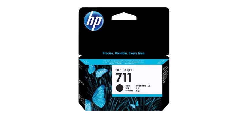 HP 711- CZ129A Ccartouche noir pour imprimante jet encre