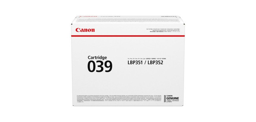 Canon 039 - Toner noir pour imprimante laser