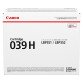 Canon 039H - toner hoge capaciteit zwart voor laserprinter 