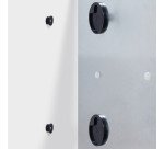 tableau en verre décor bois - 130 x 55 cm