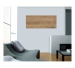 tableau en verre décor bois - 130 x 55 cm