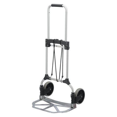 Foldable trolley aluminium - capacity 90 kg