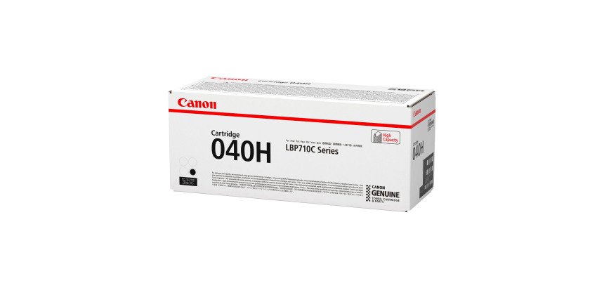 Canon 040H - Toner haute capacité noir pour imprimante laser