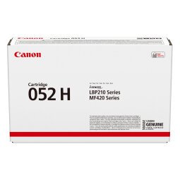 Canon 052H - Toner hoge capaciteit zwart voor laserprinter