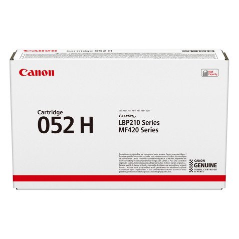 Canon 052H - Toner haute capacité noir pour imprimante laser