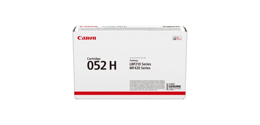 Canon 052H Tonerkartusche hohe Kapazität schwarz für Laserdrucker 