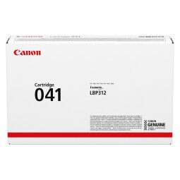 Canon 041 Tonerkartusche schwarz für Laserdrucker 