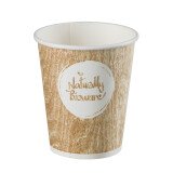 Gobelet "Bioware" compostable jetable carton 20 cl - Lot de 400