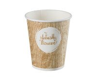 Becher 'Bioware' kompostierbar in Einwegkarton 20 cl - Set von 400