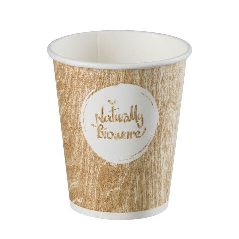 Gobelet "Bioware" compostable jetable carton 20 cl - Lot de 400