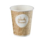 Gobelet "Bioware" jetable carton 28 cl - Lot de 400