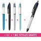 Pack 4 bolígrafos Bic (Clasico, Pro, Shine y Fun) + 1 GRATIS 