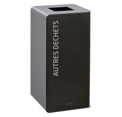 Sorting box 40 L without lock Cubatri grey - residual waste