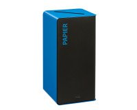Sortierungsbox 40 L ohne Schloss Cubatri blau - Papier 