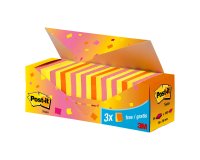 Blocs de notas Post-it 76 X 76 mm colores - Pack 21+3 GRATIS