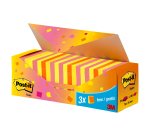 Blocs de notas Post-it 76 X 76 mm colores - Pack 21+3 GRATIS